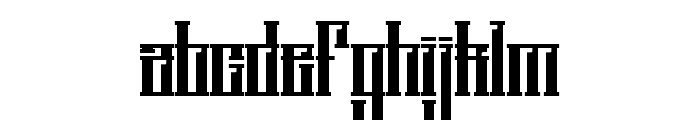 MYKA Tryba Font LOWERCASE