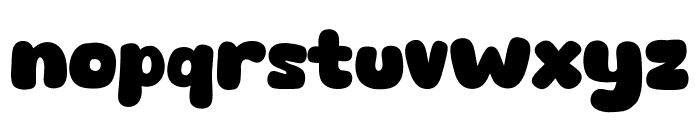 Machiato Show Font LOWERCASE