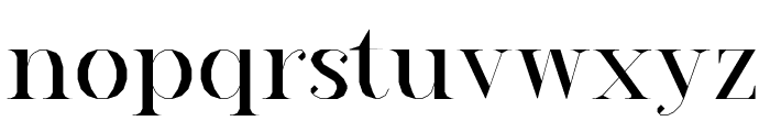 Mad Serif Fill Black Font LOWERCASE