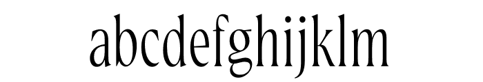 Magalie Light Font LOWERCASE