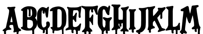 Magnificent Nightmare Font LOWERCASE