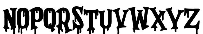 Magnificent Nightmare Font LOWERCASE