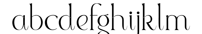 Magnificiens   Regular Font LOWERCASE