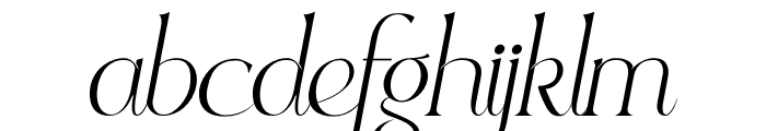 Magnificiens   Script Italic Font LOWERCASE