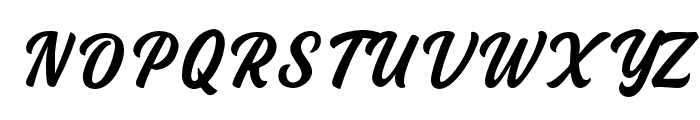 Mailune Font UPPERCASE