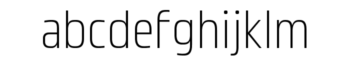 Malberg ExtraLight Font LOWERCASE