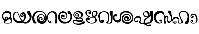 Mali-Habeeb Font LOWERCASE