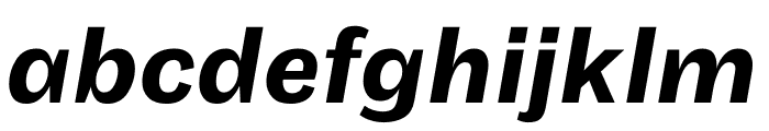 Maple Medium Italic Font LOWERCASE