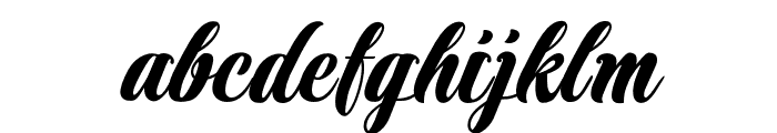 Marbelia Regular Font LOWERCASE