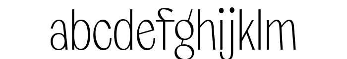 Marcione Light 1 Font LOWERCASE