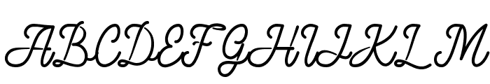 MarieClarie 7BgEV Font UPPERCASE