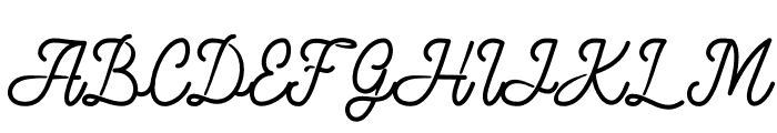 MarieClarie W16gz Font UPPERCASE