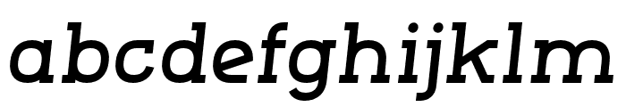 Marmo   Italic Font LOWERCASE