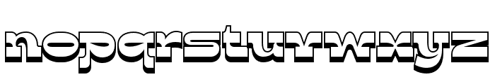 Marona 3D Extrude DEMO Font LOWERCASE