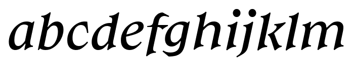 Matorral WEBL Italic FONT