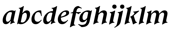 Matorral WEBL Medium Italic FONT