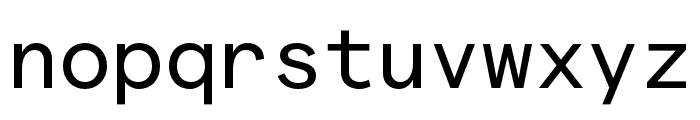 MatterMonoTRIAL Regular Font LOWERCASE