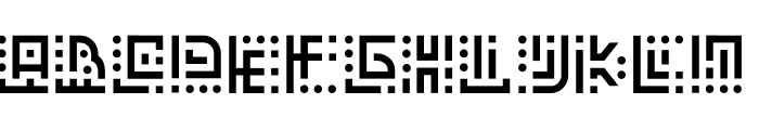 Maya Glyphs Font UPPERCASE