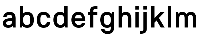 Medium Font LOWERCASE