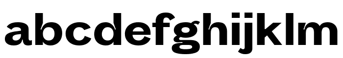 Melange Bold Font LOWERCASE