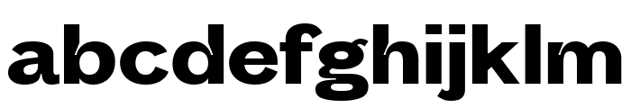 Melange ExtraBold Font LOWERCASE