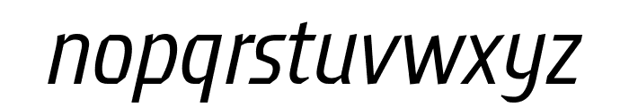 Meran Condensed Normal Italic Font LOWERCASE