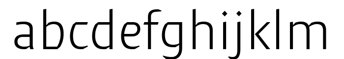 Meran Light Font LOWERCASE