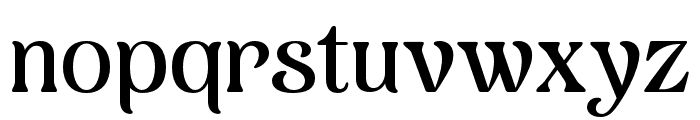 Merosa   Regular Font LOWERCASE