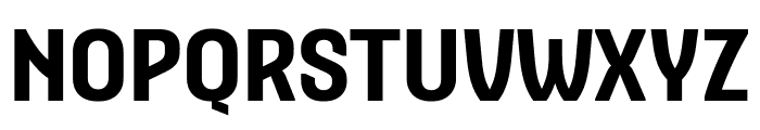 Mersey 07 SemiBold Font UPPERCASE