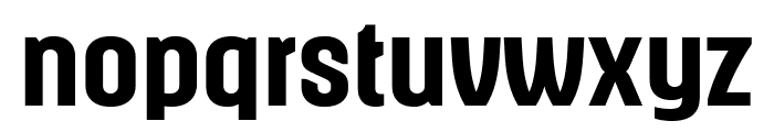 Mersey 07 SemiBold Font LOWERCASE
