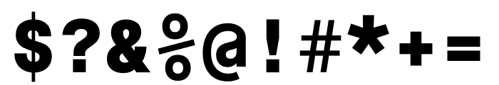 Messina Sans Mono Black Font OTHER CHARS