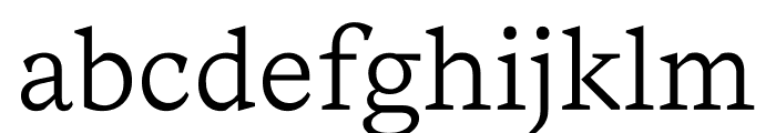 Messina Serif Book Font LOWERCASE
