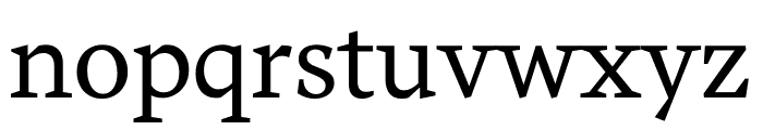 Messina Serif Regular Font LOWERCASE