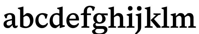 Messina Serif SemiBold Font LOWERCASE