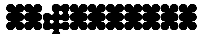 Metaballs Black Font OTHER CHARS