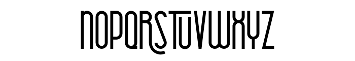 Metria Street   Light Font LOWERCASE