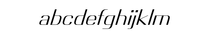 Minimum   Regular Italic Font LOWERCASE