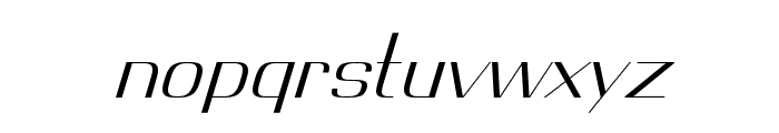 Minimum   Regular Italic Font LOWERCASE