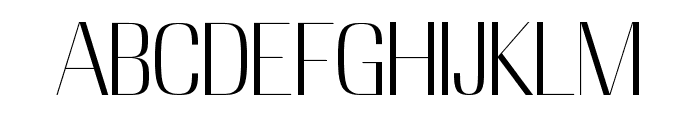 Minimum   Regular Font UPPERCASE