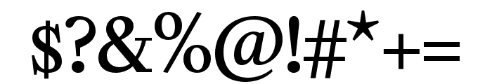 Minipax Medium Font OTHER CHARS
