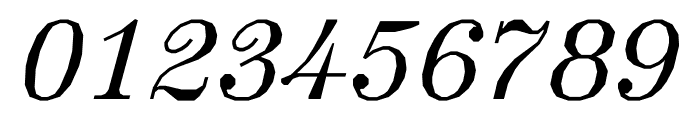 Minotaur Italic Font OTHER CHARS