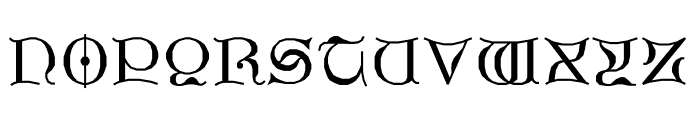 Minotaur Lombardic Regular Font UPPERCASE