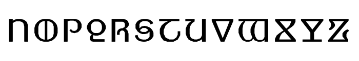 Minotaur Sans Lombardic Light Font UPPERCASE
