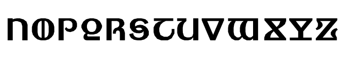 Minotaur Sans Lombardic Regular Font UPPERCASE