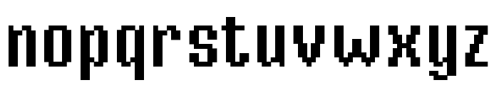 Mister Pixel Regular Font LOWERCASE