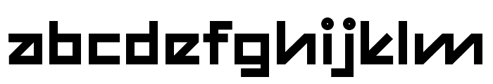 Modelo Bold Font LOWERCASE