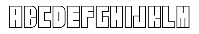 ModernGeo Font UPPERCASE