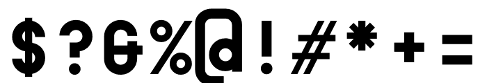 Modula Mono Font OTHER CHARS