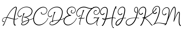 MollinaSignature Font UPPERCASE