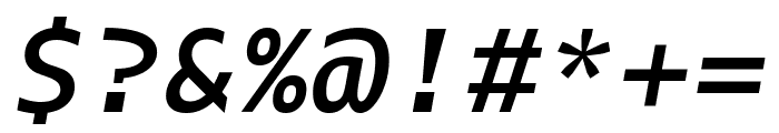 MonoLisa MediumItalic Font OTHER CHARS